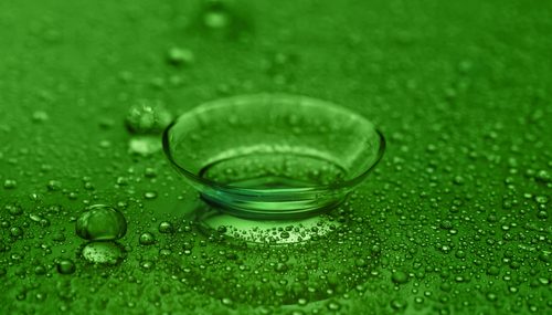 Contact,Lens,On,Color,Background